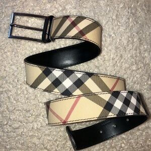 Authentic Burberry belt